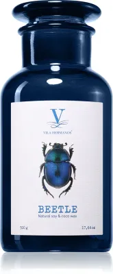 Свеча ароматическая Vila Hermanos Talisman Beetle фруктово-цветочная, соево-кокосовый воск, 500 г