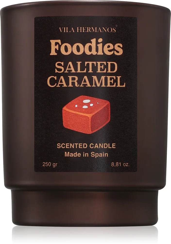 Свеча ароматическая Vila Hermanos Salted Caramel для дома, 250 г