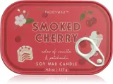 Свеча ароматическая Paddywax Bistro Tin Smoked Cherry восточно-фруктовая, два фитиля, 127 г — фото 1