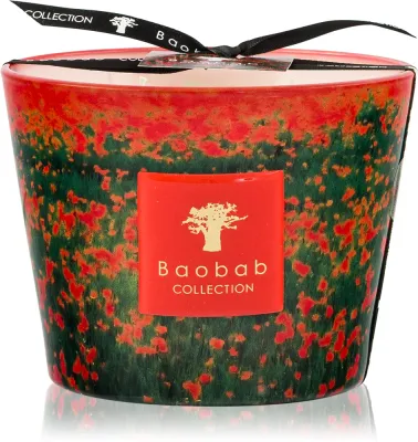Свеча ароматическая Baobab Collection Arty Flowers Poppies с хлопковым фитилём