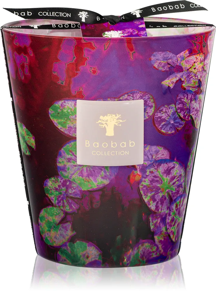 Свеча ароматическая Baobab Collection Arty Flowers Water Lily цветочная, ручная работа
