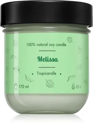 Свеча ароматическая Tropicandle Melissa, соевый воск, 170 мл