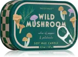 Свеча ароматическая Paddywax Bistro Wild Mushroom зелёно-пряная, изготовлена вручную, 127 г — фото 1