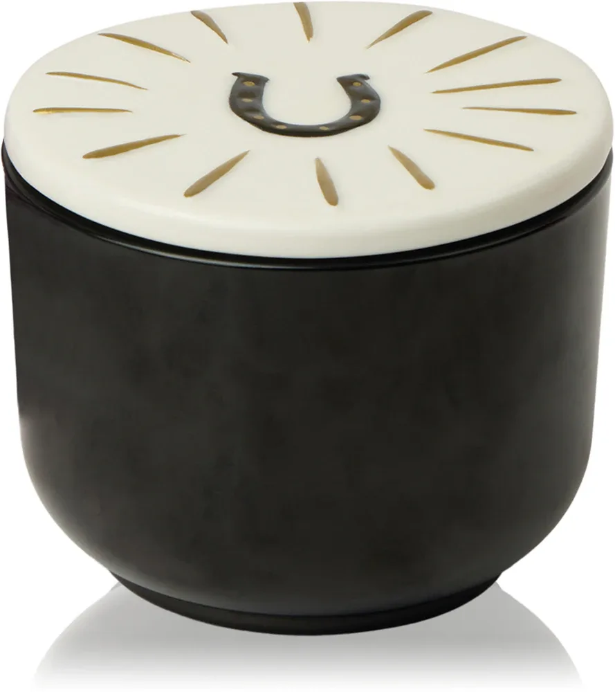 Свеча ароматическая Paddywax Charmed Tabac Pine восточно-древесная, два фитиля, 226 г