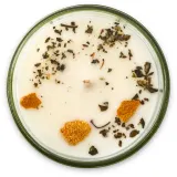 Свеча ароматическая Tropicandle Lime, Basil Mandarin, цитрусовый аромат, 170 мл — фото 3