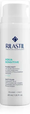 Флюид для лица Rilastil Aqua Sensitive для чувствительной и жирной кожи, 40 мл