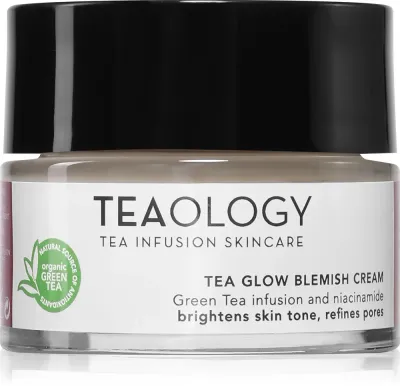 Крем для лица Teaology Tea Glow Blemish Cream с зелёным чаем и ниацинамидом, 50 мл