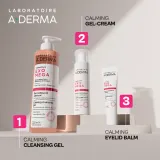 Бальзам для кожи вокруг глаз A-Derma Exomega Calming Eyelid Balm увлажняющий, успокаивающий, 15 мл — фото 7