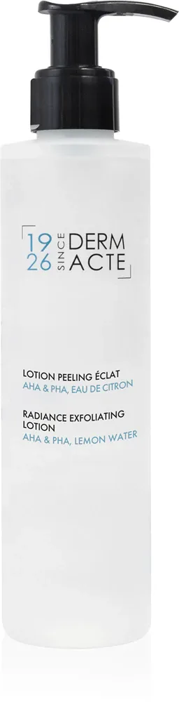 Пилинг для лица DermActe Exfoliate Radiance Exfoliating Lotion отшелушивающий, для любого типа кожи, 200 мл