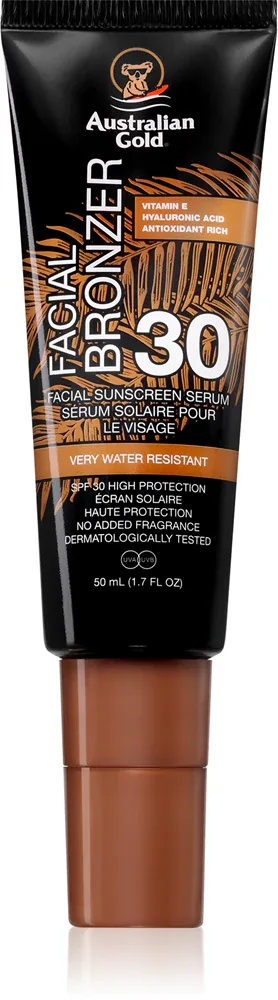 Крем для лица Australian Gold Facial Bronzer солнцезащитный, увлажняющий, 50 мл SPF 30