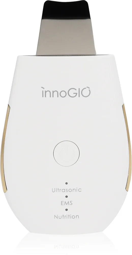 Лопатка ультразвуковая для лица innoGIO GIOperfect GIO-730 with EMS Therapy для любого типа кожи, 1 шт