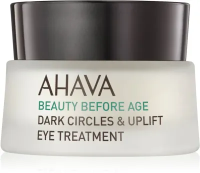 Крем для кожи вокруг глаз AHAVA Beauty Before Age увлажняющий, от отёков и тёмных кругов, 15 мл
