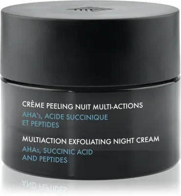Крем для лица DermActe Treat Multiaction Exfoliating Night Cream ночной, отшелушивающий, увлажняющий, 50 мл