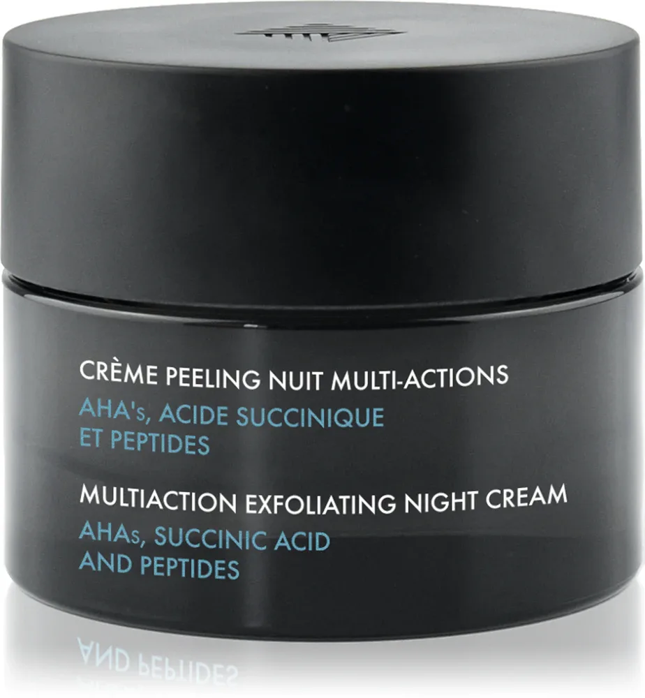 Крем для лица DermActe Treat Multiaction Exfoliating Night Cream ночной, отшелушивающий, увлажняющий, 50 мл