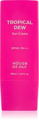 Крем солнцезащитный для лица House of Hur Tropical Dew Sun Cream увлажняющий, SPF 50+, 50 мл
