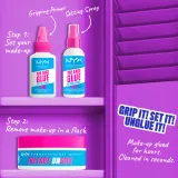 Салфетки для снятия макияжа NYX Professional Makeup The Face Unglue для всех типов кожи, с маслом жожоба, 50 мл — фото 3