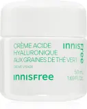 Крем для лица innisfree Green Tea Seed Hyaluronic Cream увлажняющий, для чувствительной кожи, 50 мл — фото 1