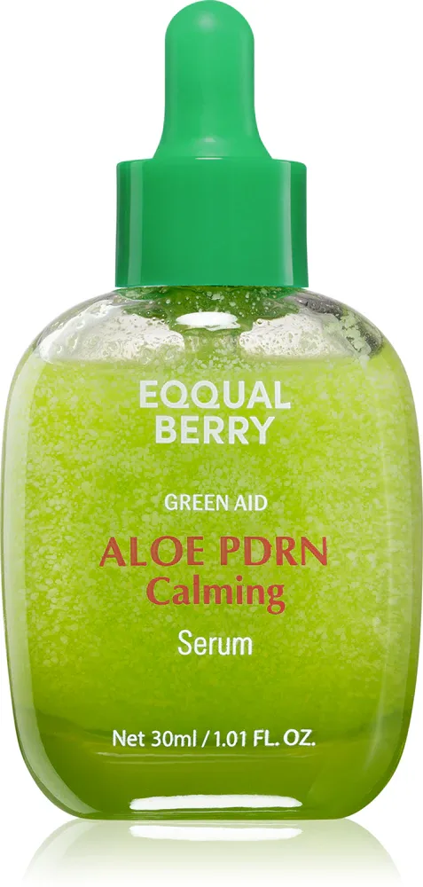 Сыворотка для лица EQQUALBERRY Aloe PDRN Calming Serum успокаивающая, с алоэ, 30 мл