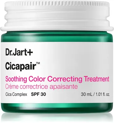 CC крем для лица Dr. Jart+ Cicapair Soothing Color Correcting Treatment против покраснений, с SPF 30, 30 мл
