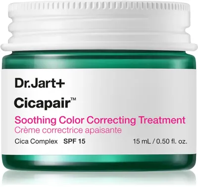 CC крем для лица Dr. Jart+ Cicapair Soothing Color Correcting Treatment против покраснений, с SPF 30, 15 мл