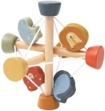 Мяч развивающий 2Kids Toys Activity Ball деревянный, мультисенсорный, 1 шт 10m+ — фото 1