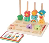 Игра сортировочная 2Kids Toys Card Sorting Game Meadow с карточками, деревянная, 30 шт 18m+ — фото 1