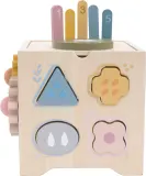 Развивающий куб 2Kids Toys Motor Activity Cube мультисенсорный, деревянный, 37 предметов 12m+, 37 шт — фото 4