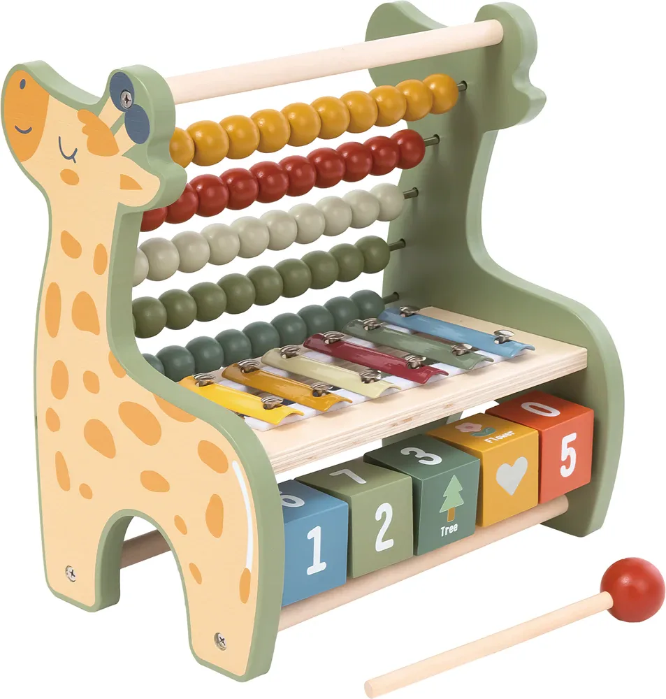 Счёты детские 2Kids Toys Multifunctional Abacus Giraffe деревянные, развивающие, 2 шт 2y+