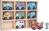 Набор машинок 2Kids Toys Wooden Car Set деревянных, подарочный, 12 шт 2y+ — фото 1