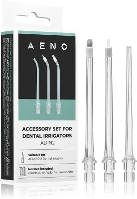 Аксессуар для ирригатора Aeno Accessory, для очищения межзубных промежутков, 3 шт