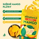 Манго сушёное Allnature Mango Slices, ломтиками, для перекуса, 500 г — фото 2