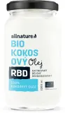 Масло кокосовое Allnature Olej kokosowy RBD BIO рафинированное, с нейтральным вкусом, 1000 мл — фото 1
