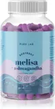 Добавка к пище Aura Herbals Pure Lab Ekstrakt melisa 150 mg + ashwagandha с мелиссой и ашвагандой, 170 капсул — фото 1
