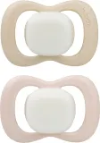 Пустышка b.box Glow 6m+ силиконовая, ортодонтической формы, 2 шт — фото 1
