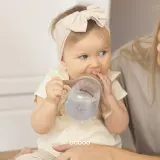 Кружка детская Baboo Cup with Silicone Spout с силиконовым носиком, с ручками, 260 мл Au Naturale 6m+ — фото 4
