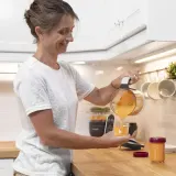 Миски стеклянные Babymoov Bowls Glass с крышкой, для хранения детского питания, 4 шт. по 220 мл Glass — фото 2