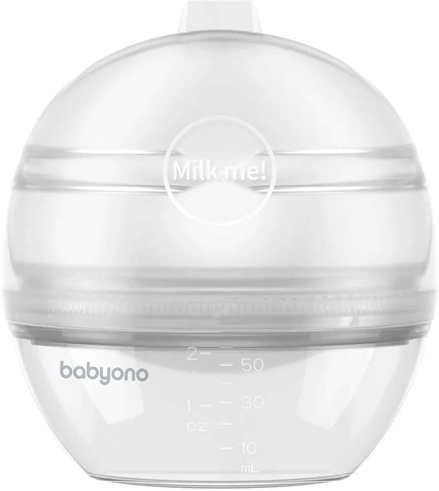 Молокоотсос BabyOno Breast Pump Milk Me ручной, силиконовый, 1 шт