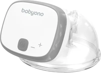 Молокоотсос BabyOno Breast Pump Shelly электрический, беспроводной, для сцеживания без рук, 1 шт