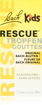 Bach® Flower Remedies RESCUE® crisis drops - Капли Bach Flower Remedies RESCUE crisis drops, биологически активная добавка, для детей, 10 мл dla dzieci, 10 мл