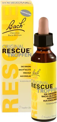 Bach® Flower Remedies RESCUE® - Капли Bach Flower Remedies RESCUE, биологически активная добавка, для приёма внутрь, 20 мл