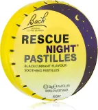 Bach® Flower Remedies RESCUE® Night - Пастилки Bach Flower Remedies RESCUE Night, биологически активная добавка, для рассасывания, 50 г smak Blackcurrant, 50 г — фото 1