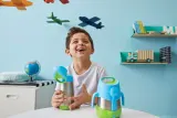 Термос детский b.box Thermos Mini с трубочкой, из нержавеющей стали, 350 мл — фото 5