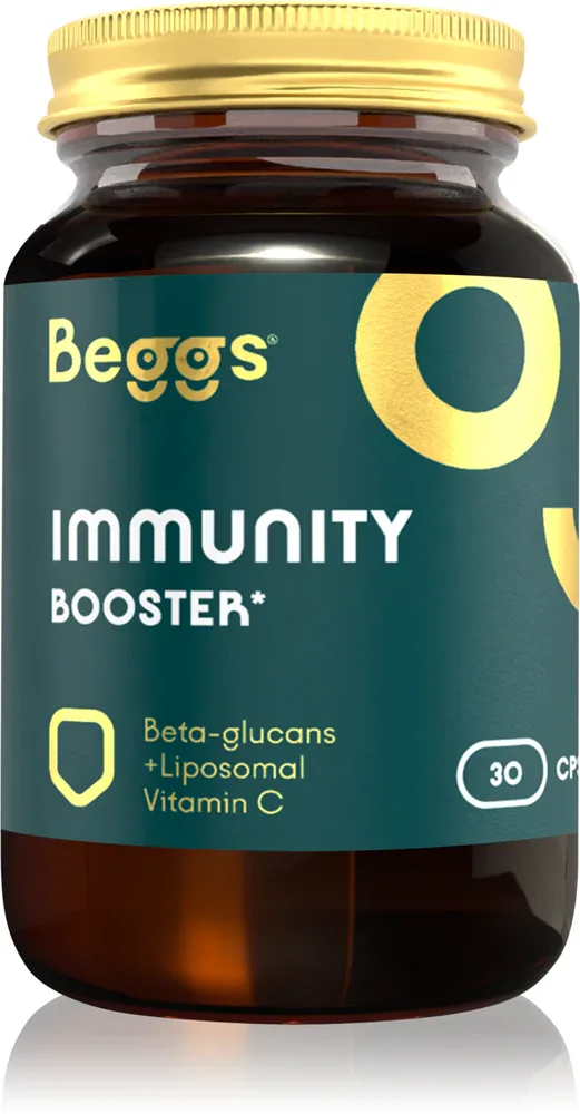 Добавка биологически активная Beggs Immunity Booster для поддержки иммунитета, 30 капсул