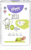 Подгузники детские BELLA Baby Happy Soft Delicate Size 0 Before Newborn с индикатором влажности, 46 шт ≤ 2 кг Before Newborn — фото 1
