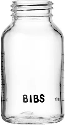 Бутылочка для кормления BIBS Baby Glass Bottle Body стеклянная, с широким горлышком, 120 мл