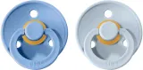 Пустышка BIBS Colour Natural Rubber Size 1: 0+ months из натурального каучука, для детей 0–6 месяцев, 2 шт — фото 1
