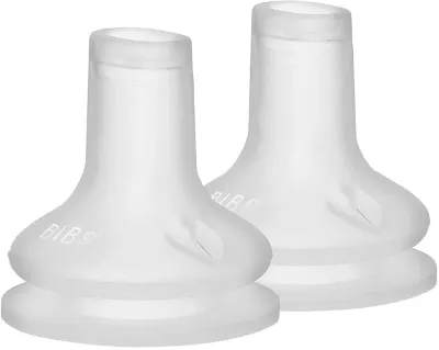 Носик для бутылочки BIBS Sippy Bottle Spout силиконовый, устойчивый к прикусыванию, 2 шт