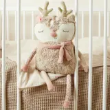 Подушка-игрушка Bieco Cuddly Pillow Fawn Ella мягкая плюшевая, для кроватки и автокресла, 1 шт 9 m+ — фото 3