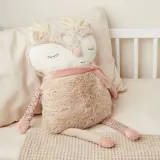 Подушка-игрушка Bieco Cuddly Pillow Fawn Ella мягкая плюшевая, для кроватки и автокресла, 1 шт 9 m+ — фото 5