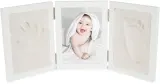 Набор для слепков ручки и ножки малыша Bieco Impression Set with Picture Frame, трёхсекционная рамка для фото, 1 шт 44 x 19 x 1 cm — фото 1